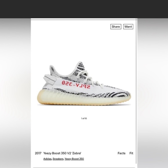 Yeezy | Shoes | Yeezy Boost 35 V2 Zebra | Poshmark
